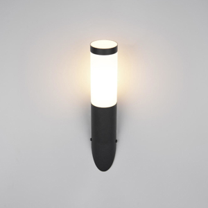 Applique per esterno ip44 h39 cm nera opaca