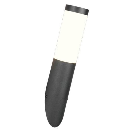 Applique per esterno ip44 h39 cm nera opaca