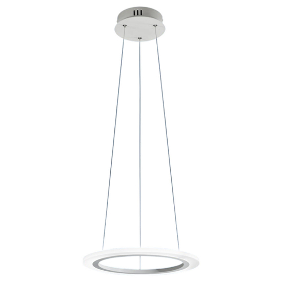 Affralux lampadario moderno acryled anello led 4w 3000k