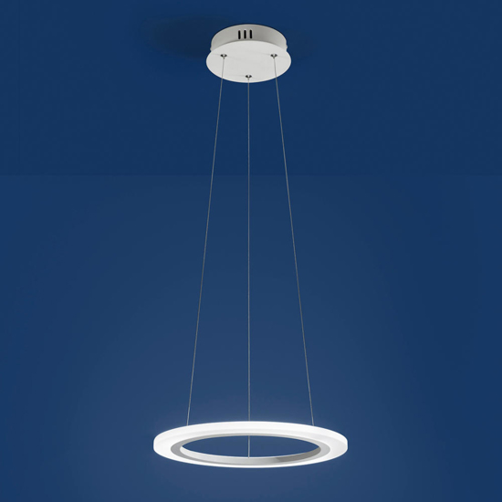 Affralux lampadario moderno acryled anello led 4w 3000k