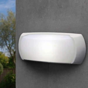 Applique andora bianca top light per esterno anti corrosione ip66