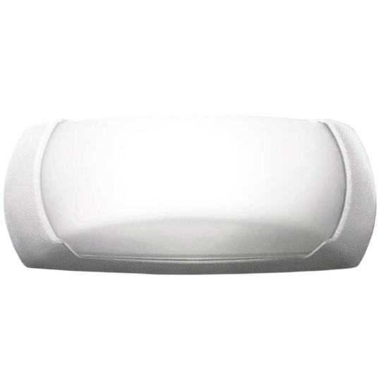 Applique andora bianca top light per esterno anti corrosione ip66