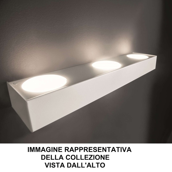 Applique luminoso 5xgx53 led design moderna bianco luce sopra sotto