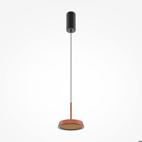 Maytoni el lampada a sospensione led 12w 3000k colore arancione