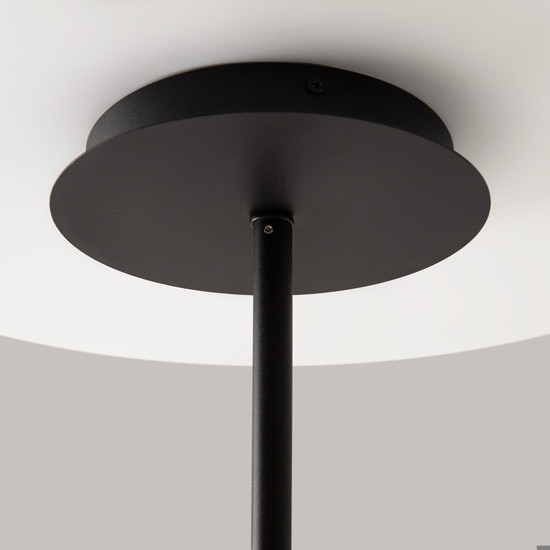 Maytoni mollis lampadario moderno colore nero 8 luci
