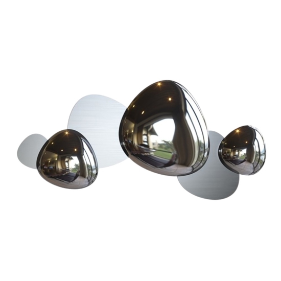 Maytoni jack-stone applique led 13w 3000k moderna
