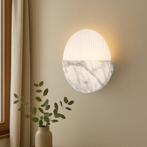 Maytoni jupiter applique da parete led 13w 3000k effetto marmo mod320wl-l13mr3k1