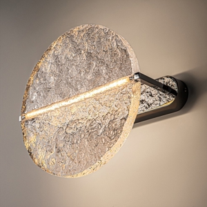 Maytoni mangata applique da parete led 7w 3000k tonda moderna