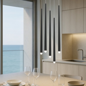 Maytoni cascade lampada a sospensione led 31w 3000k 4000k con pendenti