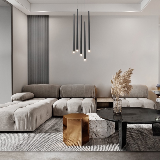 Maytoni cascade lampada a sospensione led 31w 3000k 4000k con pendenti