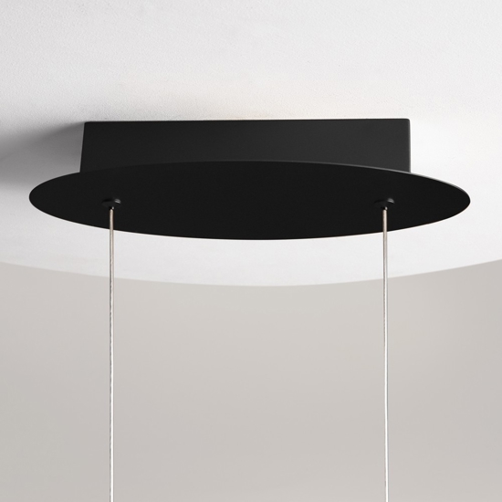 Maytoni curve lampadario led 42w 4000k per cucina