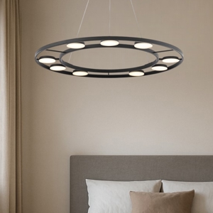 Maytoni fad lampadario led 63w 3000k camera da letto