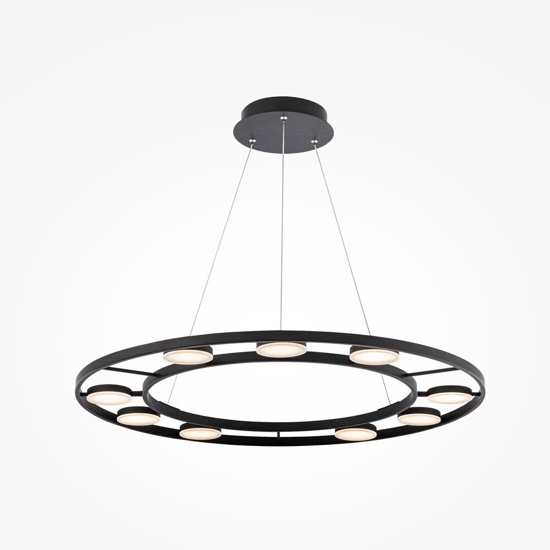 Maytoni fad lampadario led 63w 3000k camera da letto