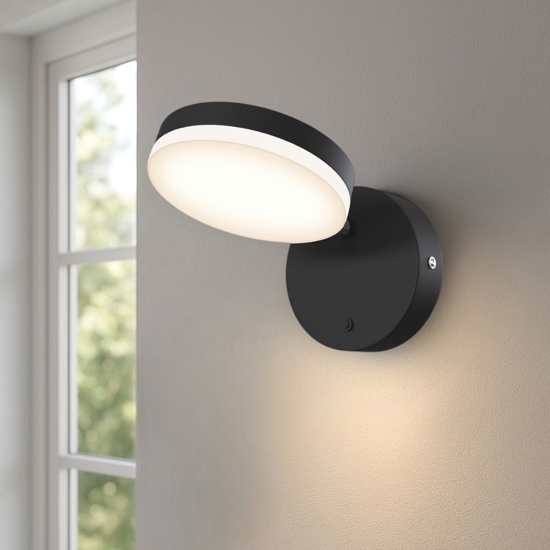 Maytoni fad applique da parete led 6w 3000k orientabile
