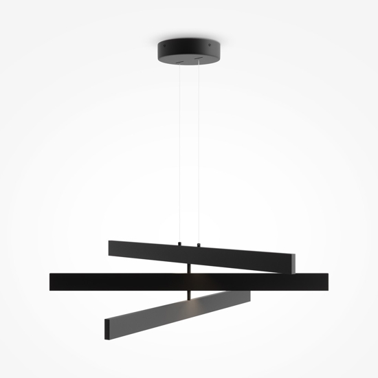 Maytoni origami lampadario led 46w 4000k da cucina orientabile