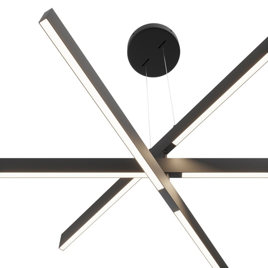 Maytoni origami lampadario led 46w 4000k da cucina orientabile