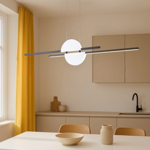 Visualizza i dettagli per Maytoni skyline lampadario da cucina led 26w 4000k cavi regolabili Maytoni skyline lampadario da cucina led 26w 4000k cavi regolabili