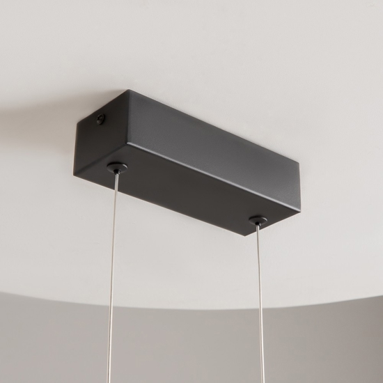 Maytoni skyline lampadario da cucina led 26w 4000k cavi regolabili