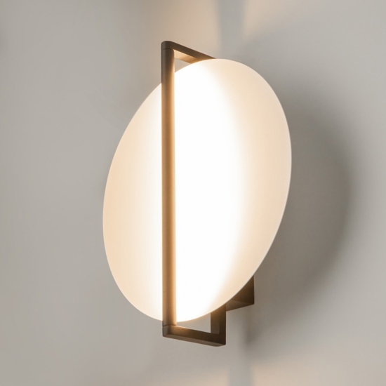 Maytoni mira applique da parete led 14w 3000k per salotto