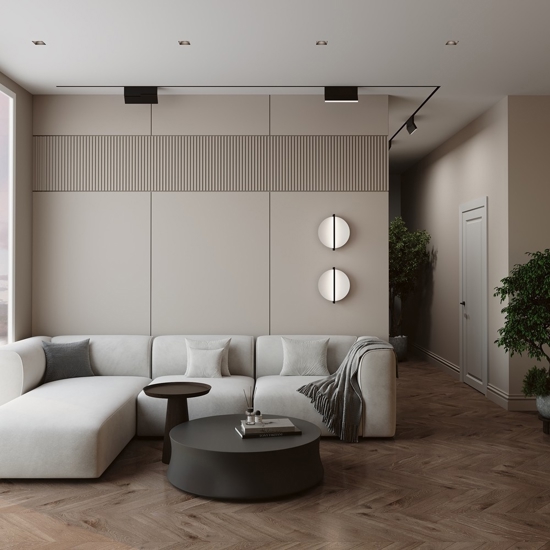 Maytoni mira applique da parete led 14w 3000k per salotto