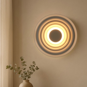 Maytoni nami applique da parete led 6w 2700k circolare