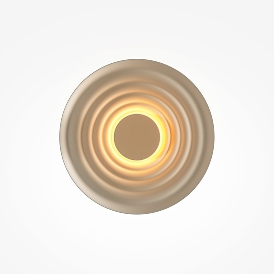 Maytoni nami applique da parete led 6w 2700k circolare
