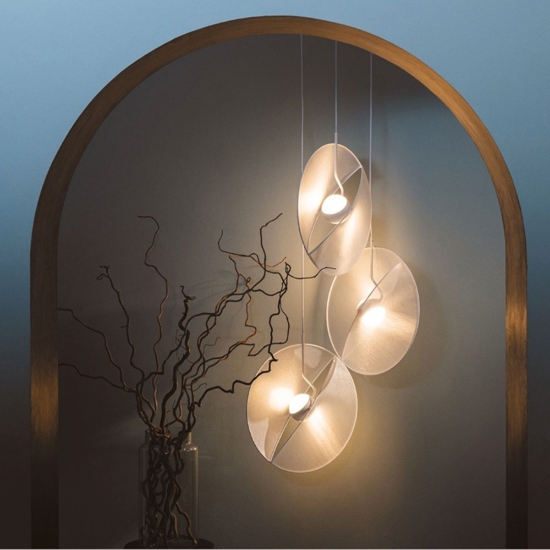 Maytoni reflex lampada a sospensione led 39w 3000k design originale