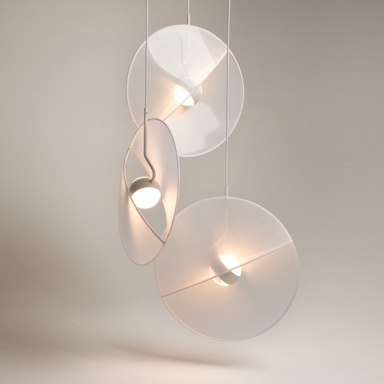 Maytoni reflex lampada a sospensione led 39w 3000k design originale