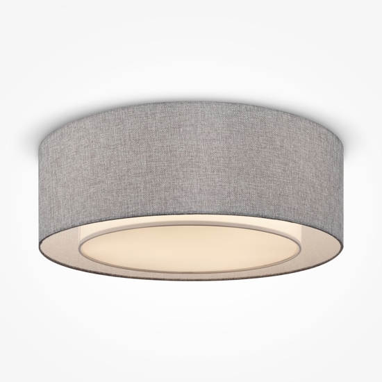 Maytoni bergamo plafoniera moderna tonda colore grigio