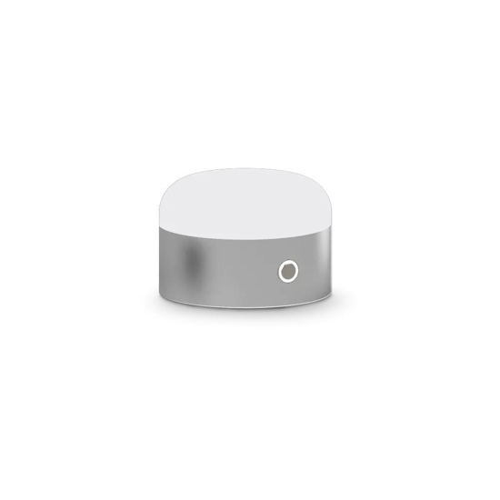 Ideal lux mignon tl lampada da tavolo nickel led 3000k