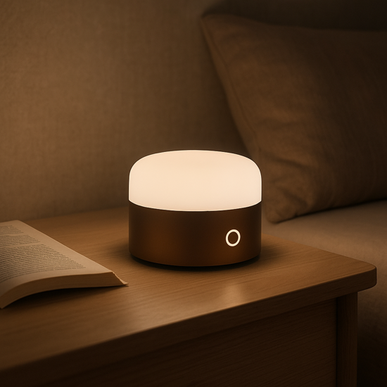 Mignon tl ideal lux lampada mignon coffee moderna led 3000k portatile
