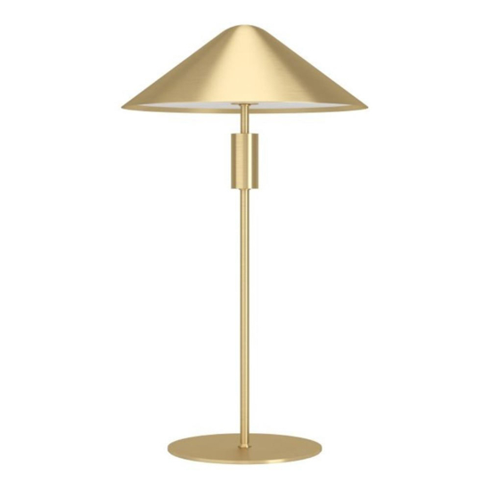 Lampada da tavolo oro elegante led dimmerabile 3000k