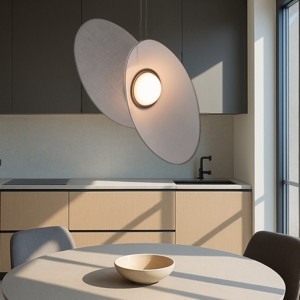 Maytoni evolution lampada led 9w 3000k a sospensione particolare