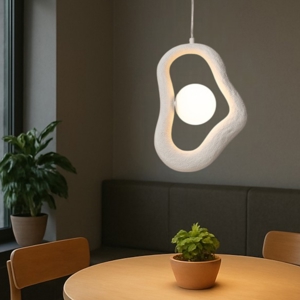 Maytoni opus lampada a sospensione bianca design minimal