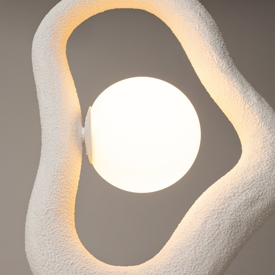 Maytoni opus lampada a sospensione bianca design minimal