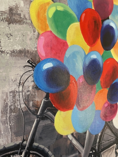Quadro canvas 120x90 cm moderno non smettere mai di sognare fp