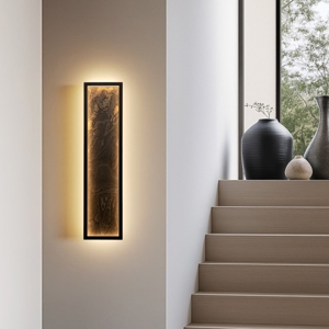 Maytoni orign applique da parete led 55w 3000k pietra naturale