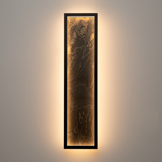 Maytoni orign applique da parete led 55w 3000k pietra naturale