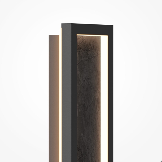 Maytoni orign applique da parete led 55w 3000k pietra naturale