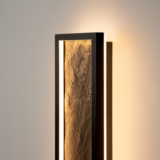 Maytoni orign applique da parete led 55w 3000k pietra naturale