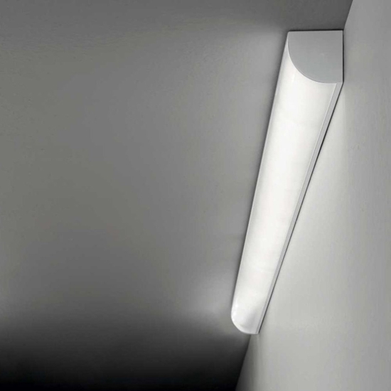 Ideal lux profilo esterno 1mt alluminio angolare rotondo per strip led max 11mm bianco kit diffusore fp
