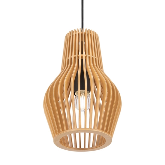 Maytoni roots lampada a sospensione in legno