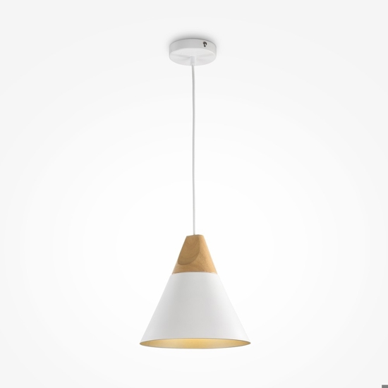 Maytoni bicones lampada a sospensione bianca per cucina