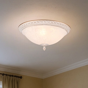 Maytoni pascal plafoniera moderna in vetro decorato