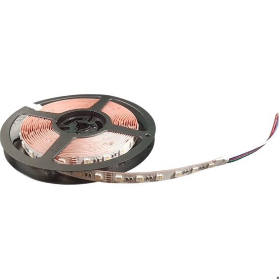 Gea luce striscia led bobina 5mt rgb+4000k 14,4w-mt 24v dc