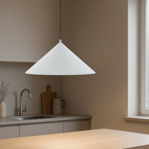 Maytoni basic colors lampada a sospensione moderna bianca