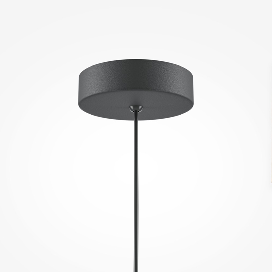 Maytoni basic colors lampada a sospensione nera minimal