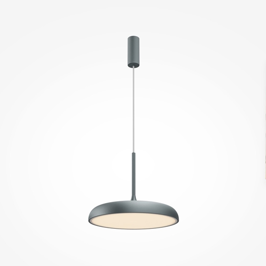 Maytoni gerhard lampada a sospensione led 26w 3000k grigia mod189pl-l18gr3k1
