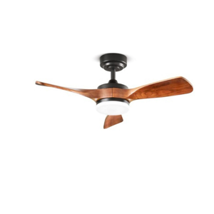 Ventilatore da soffitto perenz sirio nero led cct ambienti <13mq