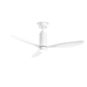 Ventilatore da soffitto perenz tube led cct ambienti >20mq bianco